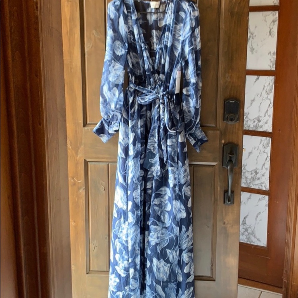 NWT Long Sleeve Maxi Dress